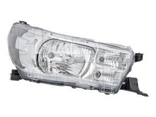 Toyota Hilux fényszóró jobb (motoros) 2016-