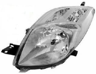 Toyota Yaris fényszóró, motorral, bal. 2006-2008