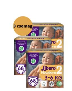 Libero Newborn 2  3-6 kg  204db  MEGA