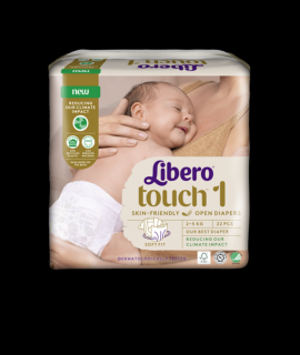 Libero Touch 1 nadrágpelenka  2-5 kg  22db