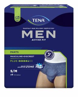TENA Men Active Fit Pants Plus S/M