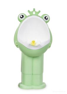 Béka formájú mini piszoár felakasztható/álló - Mentazöld
