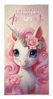Egyszarvú Pink törölköző 70x140 cm