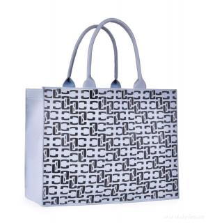 FC SHOPPER BAG ekobőr női táska - monogram FC szürke