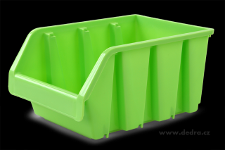 Műanyag tárolódoboz - zöld