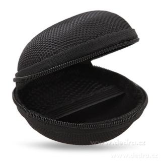 Univerzális fülhallgató tartó / headset tartó - Fekete