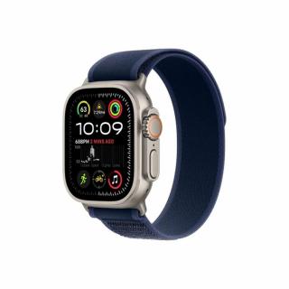Apple Watch Ultra 2 GPS + Cellular 49mm titántok, kék tereppánt M/L EU MX4L3