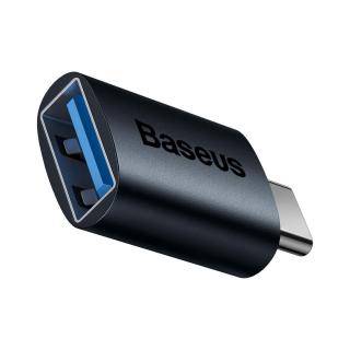 Baseus Ingenuity USB-C USB-A átalakító 3.1, fekete/kék (ZJJQ000003)