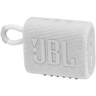 JBL Go 3 Bluetooth vezeték nélküli hordozható hangszóró fehér EU