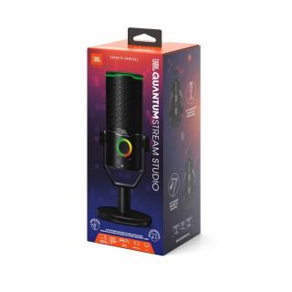JBL Quantum Stream gamer mikrofon, fekete EU