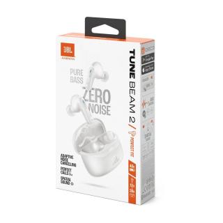 JBL Tune Beam 2 TWS Bluetooth vezeték nélküli fülhallgató, fehér EU
