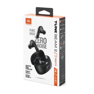 JBL Tune Beam 2 TWS Bluetooth vezeték nélküli fülhallgató, fekete EU