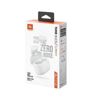JBL Tune Buds TWS vezeték nélküli fülhallgató, fehér EU