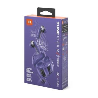 JBL Tune Flex 2 Ghost Edition vezeték nélküli fülhallgató, lila EU