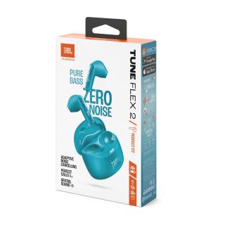 JBL Tune Flex 2 TWS Bluetooth fülhallgató, türkiz EU