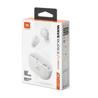 JBL Wave Buds 2 TWS vezeték nélküli fülhallgató, fehér EU