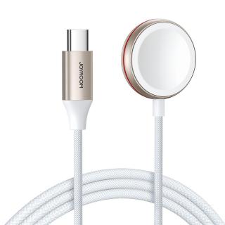 Joyroom Apple Watch töltő Type-C kábellel 1.2m, 3.5W, fehér (S-IW011)