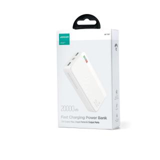 Joyroom Power Bank Dazzling Series digitális kijelzővel C+U+U, PD 12W, 20000 mAh Micro-USB bemenette