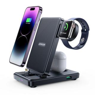 Joyroom Töltőállomás Apple termékekhez, fekete (JR-WQS02)