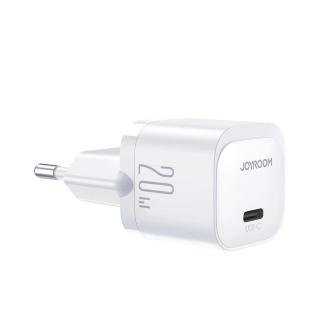 Joyroom Travel Charger Mini hálózati töltő Type-C, PD 20W, fehér (JR-TCF02)