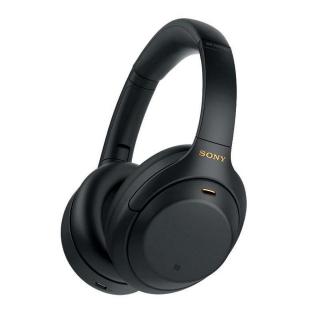 SONY WH-1000XM4 vezeték nélküli, zajszűrő fejhallgató, fekete EU