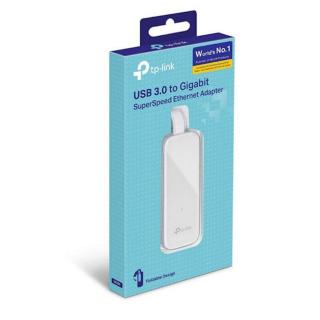 TP-LINK Adapter UE300 USB - Ethernet RJ45, 1000 Mb/s, fehér EU