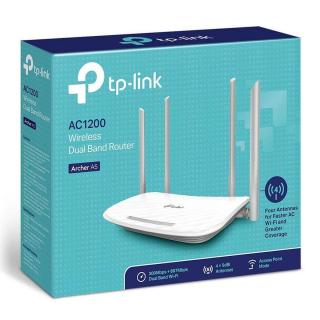 TP-LINK Archer A5 AC1200 Dual Band vezeték nélküli router, fehér EU