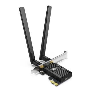 TP-LINK Archer TX55E PCI-Express Wi-Fi Bluetooth Adpter AX3000, fekete EU