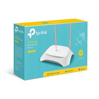 TP-LINK TL-WR840N N300 vezeték nélküli router 802.11n/300Mbps LAN/WAN fehér EU