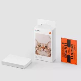 Xiaomi Mi hordozható fotónyomtató papír (2x3-inch, 20db) EU TEJ4019GL