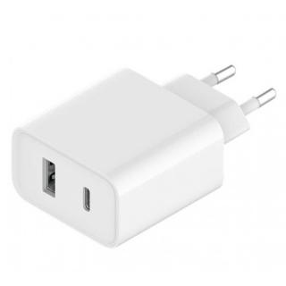 Xiaomi Mi Travel Charger (A+C) 33W gyorstöltő, fehér EU BHR4996GL