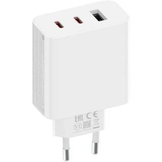 Xiaomi Mi Travel Charger GaN gyorstöltő 2C1A (C+C+U) 67W, fehér EU BHR7493EU