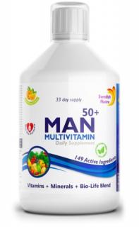 Swedish Nutra Man50+ Multivitamin 500ml (50+ férfi)