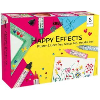 3D Effekt festékek KREUL 6-részes szett (Kontúrozó hobby szett)