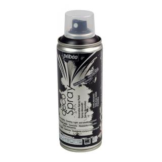 Akril kréta spray festék Pebeo 200 ml fekete (akril spray)