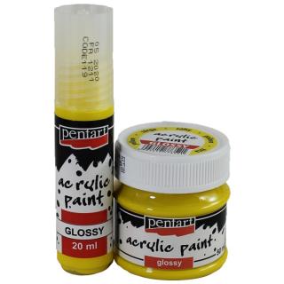 Akrilfesték - fényes 20ml | különböző színek (akrilfesték)