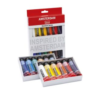 Akrilfesték készlet AMSTERDAM Standard Series 12 x 20 m