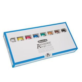 Akrilfesték készlet tubusos Schmincke AKADEMIE 8 x 60 ml