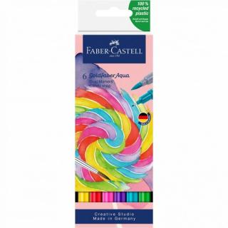 Akvarell markerek Goldfaber Aqua Dual szett Candy shop  | 6 db ()