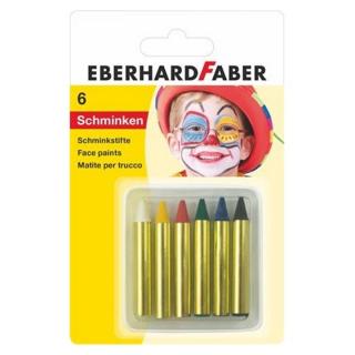 Arcfesték ceruzában Eberhard Faber 6 db (Arcfesték gyerekek)