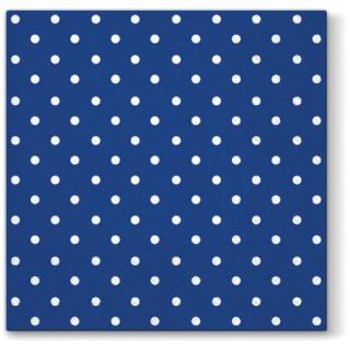 Decoupage szalvéták Blue Dots - 1 db (Decoupage szalvéták )