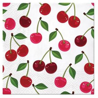 Decoupage szalvéták Cherries Pattern - 1 db (decoupage)