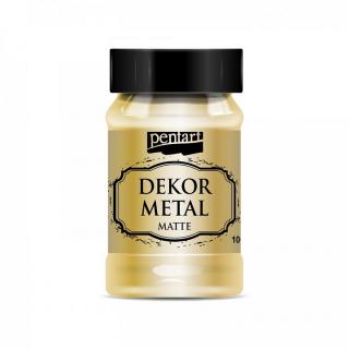 Dekorfesték metalikus Pentart 100 ml matt | különböző színek