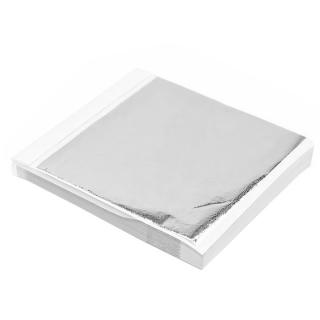 Ezüst metál arany levél 14 x 13 cm 100 lap