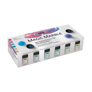 Festék készlet márványozásra Kreul Magic Marble Metallic 6x20 ml ()