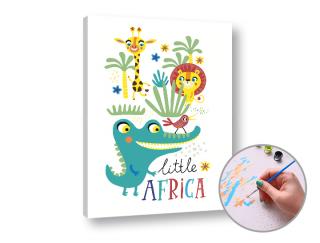 Festés a számok szerint LITTLE AFRICA | low difficulty