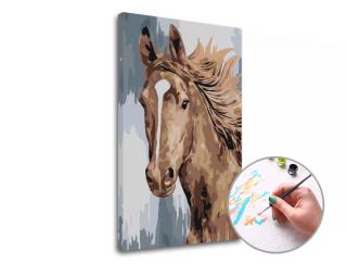 Festés a számok szerint YOUNG PUPPY | alacsony nehézség