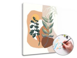 Festés számok szerint Meztelen természet | alacsony nehézség