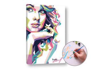 Festészet számok szerint TAYLOR SWIFT | low difficulty