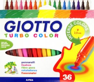Filctollak GIOTTO TURBO COLOR / 36 szín (Filctollak)